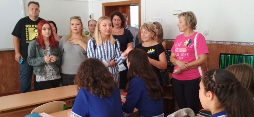 Польська делегація відвідала школу